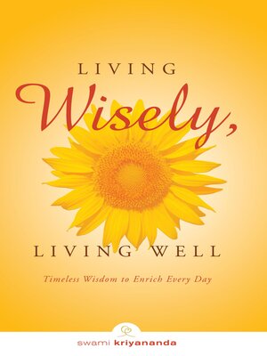 cover image of Living Wisely, Living Well